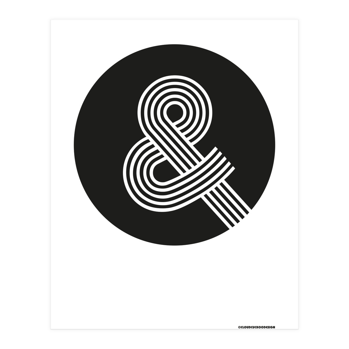 Mono Ampersand (Print Only)