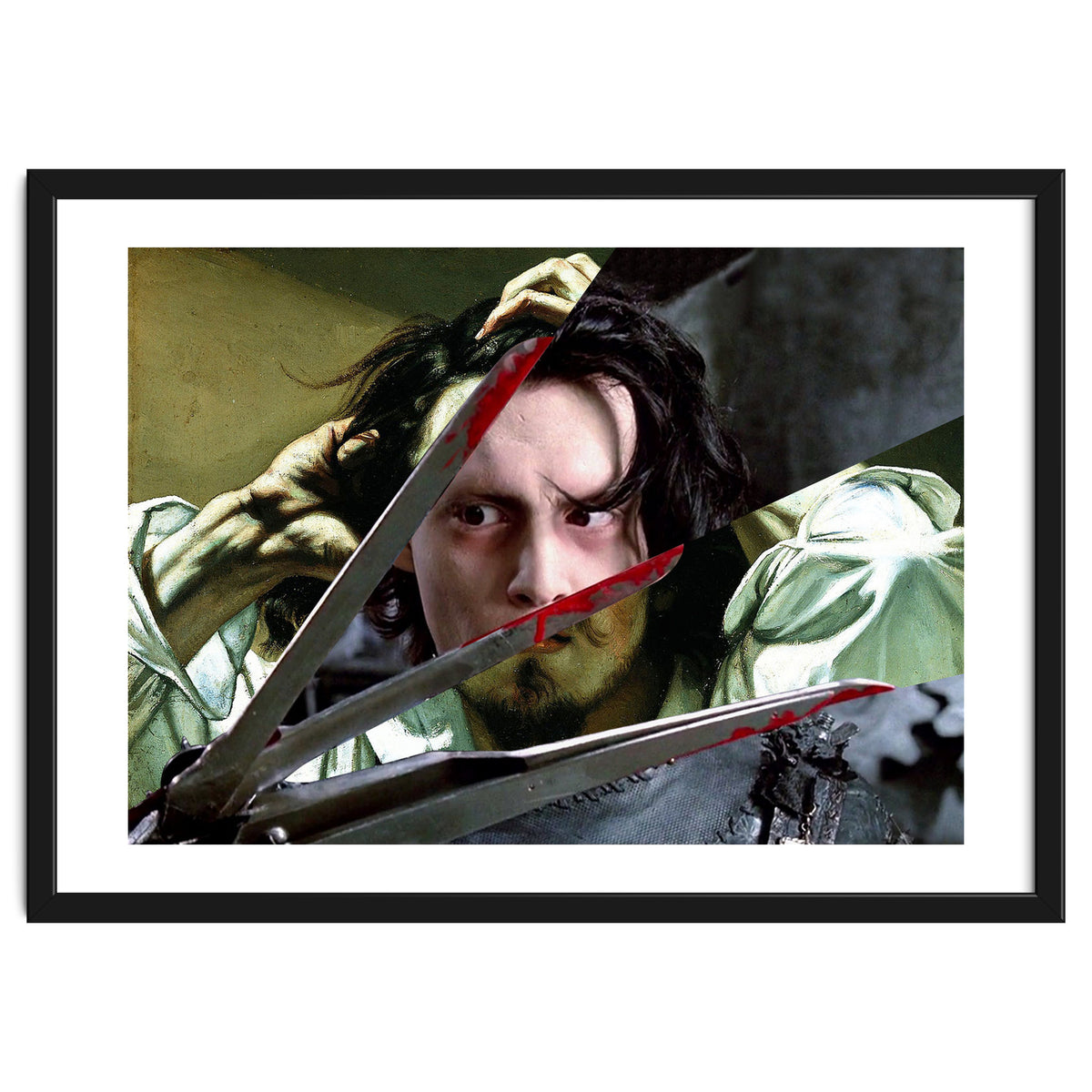 Courbet's The Desperate Man And Edward Scissorhands