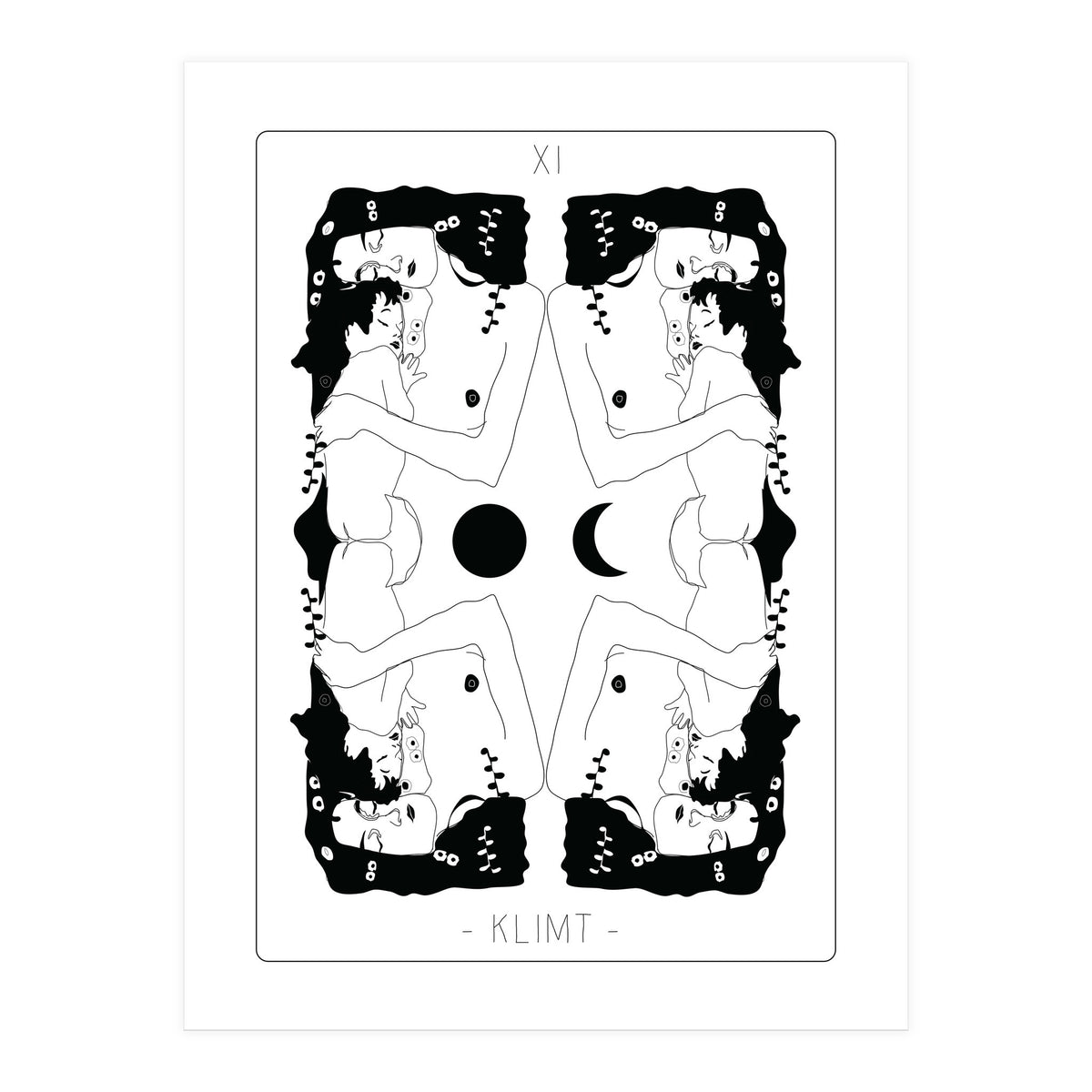 Klimt Tarot Card (Print Only)