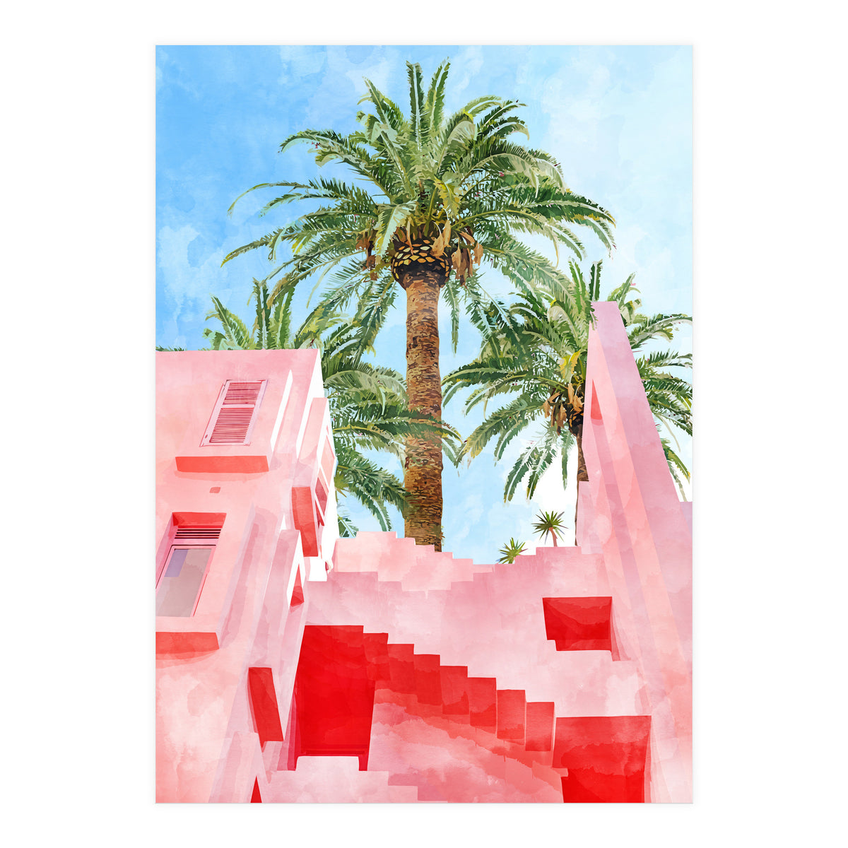 Pink Tropical (Print Only)