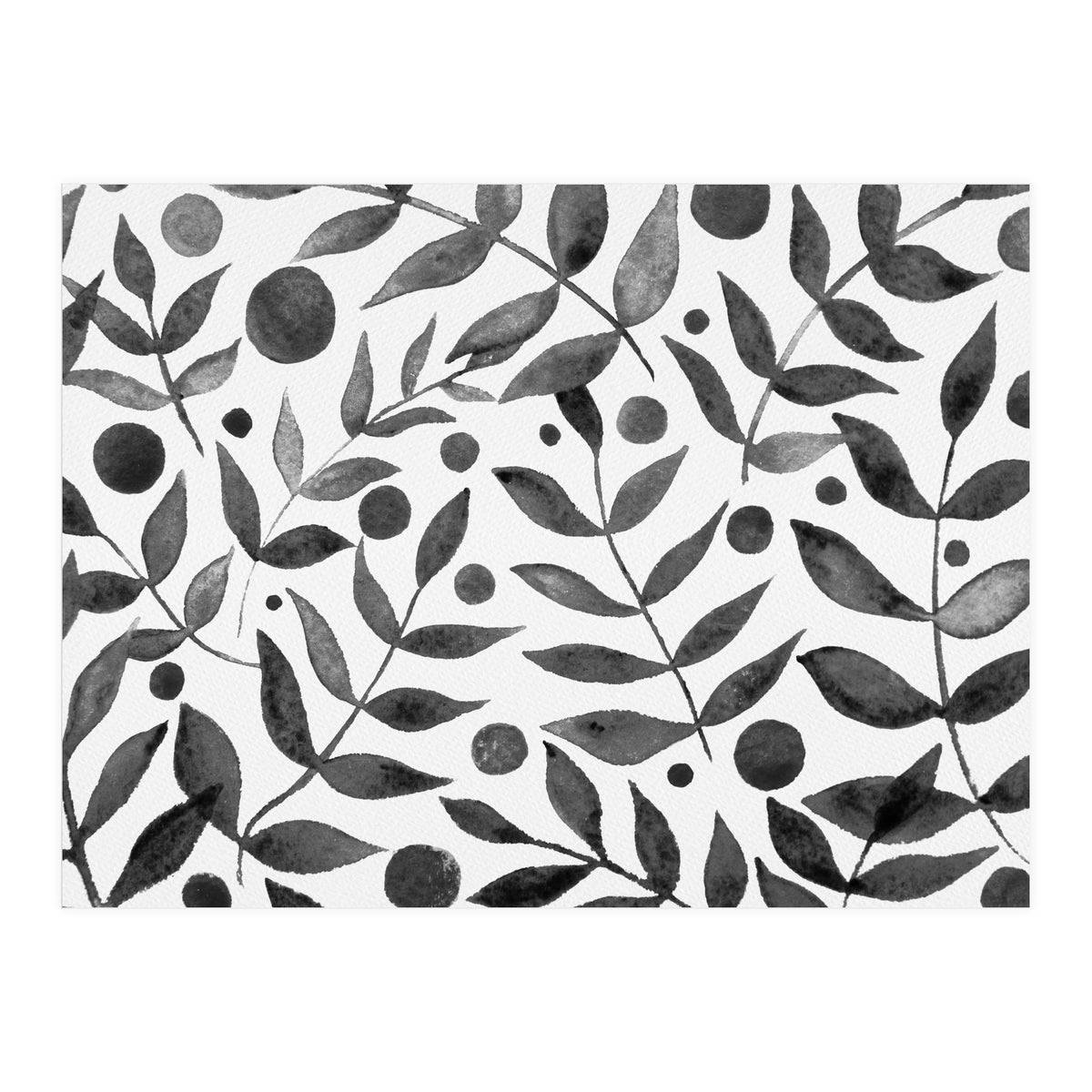 Watercolor Black Branches (Print Only)