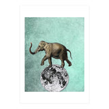 elefante sul modo (Print Only) thumbnail