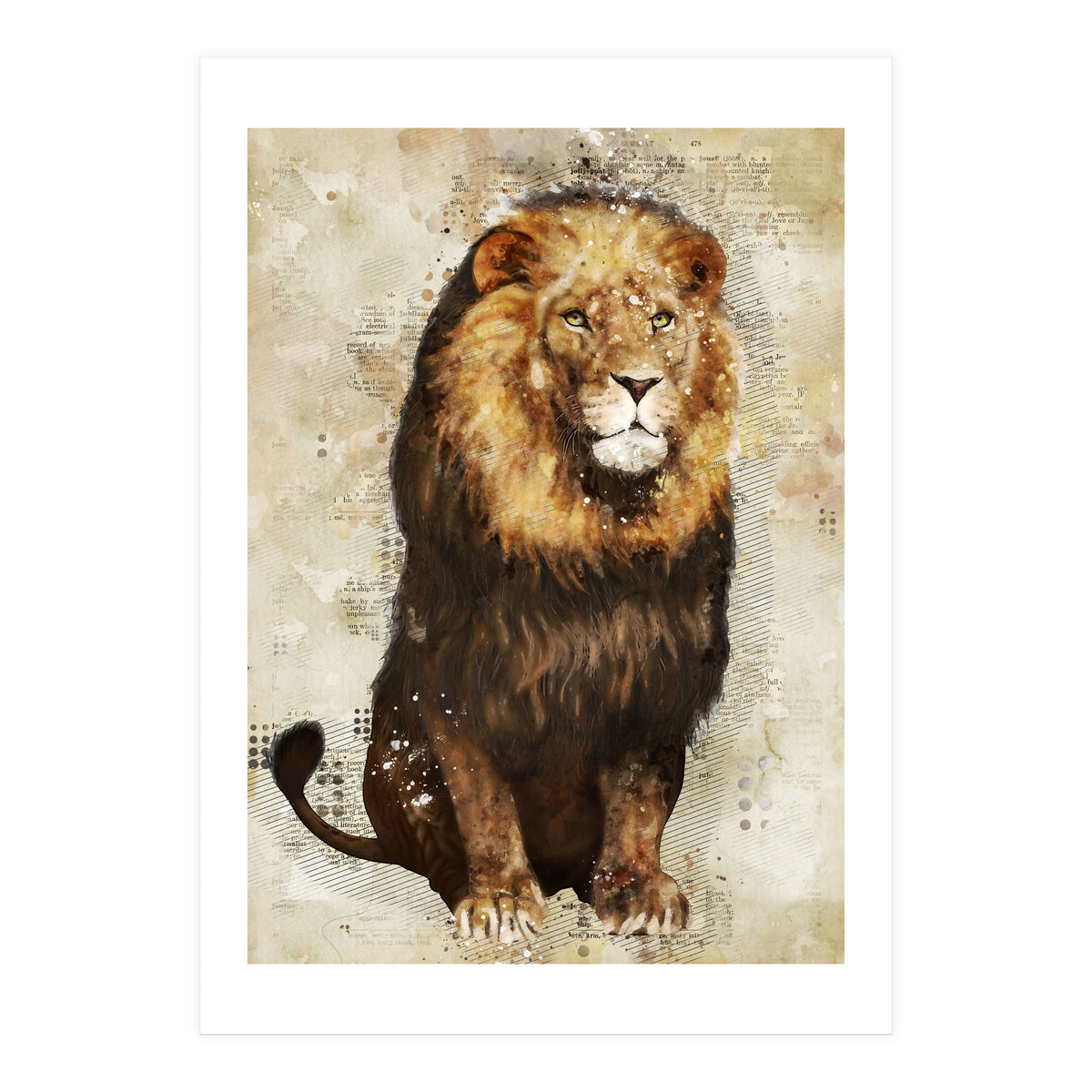 Lion (Print Only)