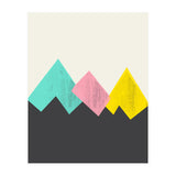 Pastel Mountains III (Print Only) thumbnail