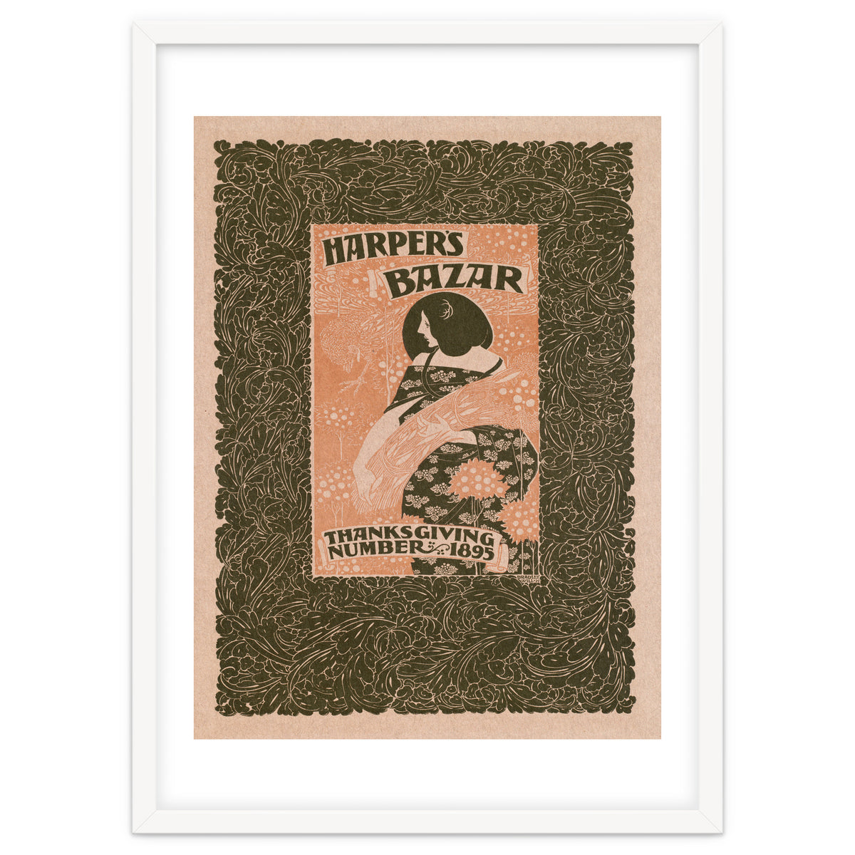 Harpers Bazar Thanksgiving Advertisement