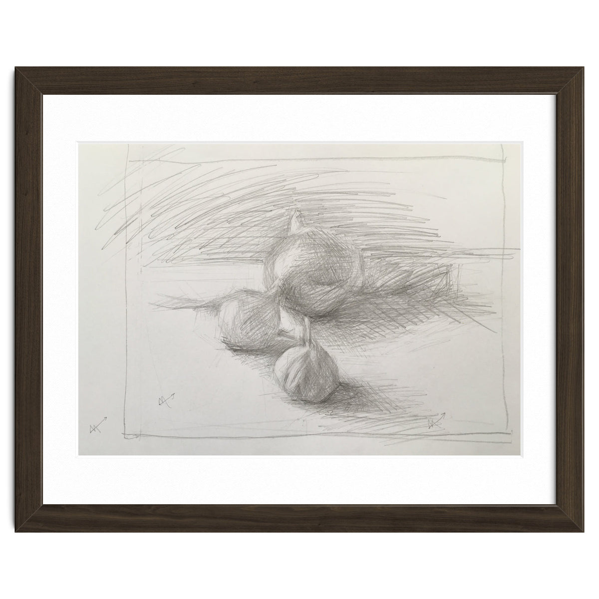 Still Life with Three Veg