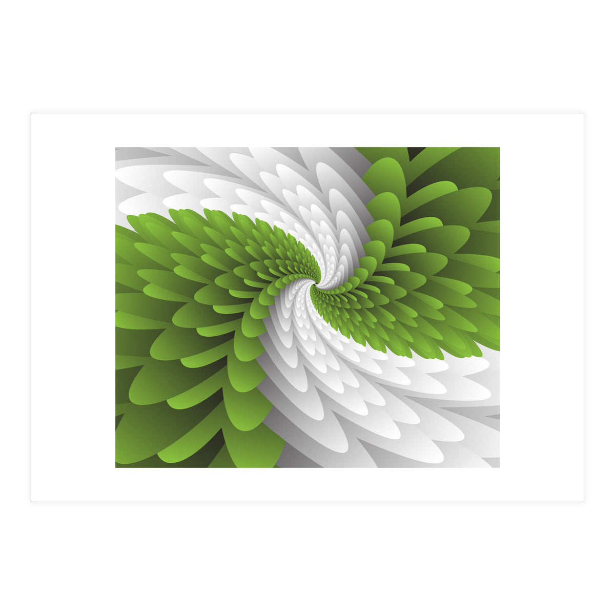 Green Majestic Wings (Print Only)