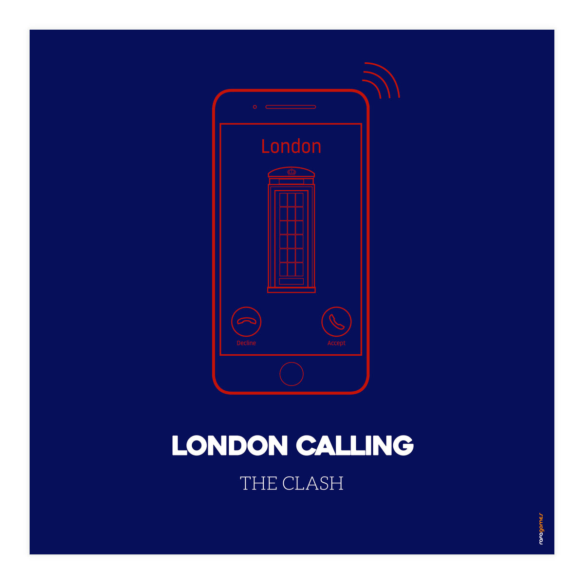 The Clash London Calling (Print Only)