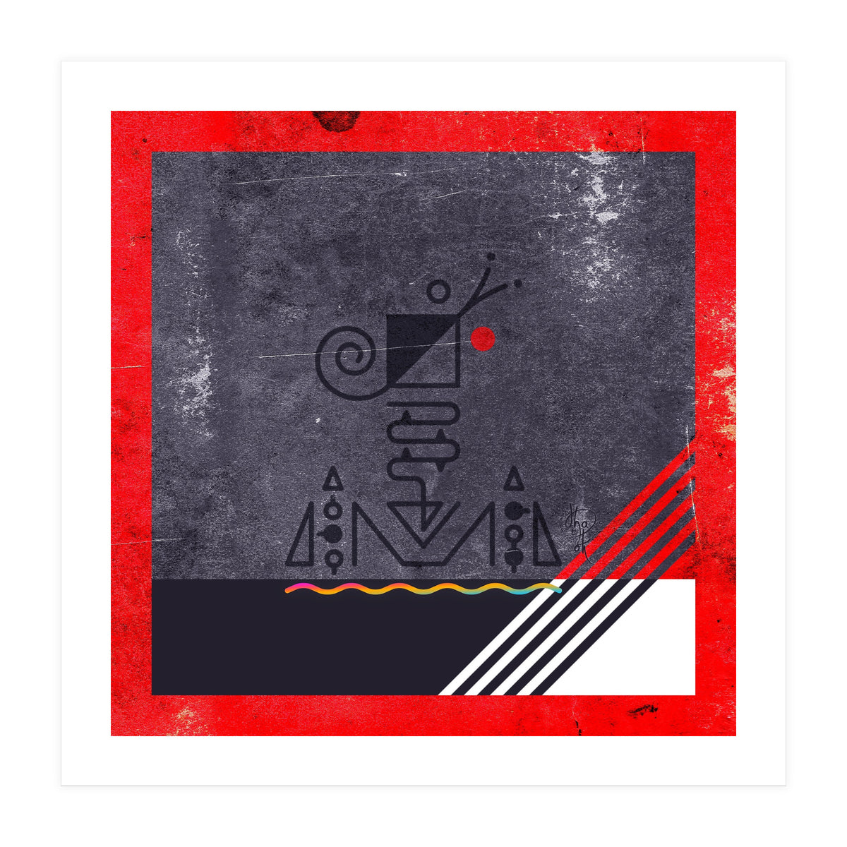 Fake Aztec (Print Only)