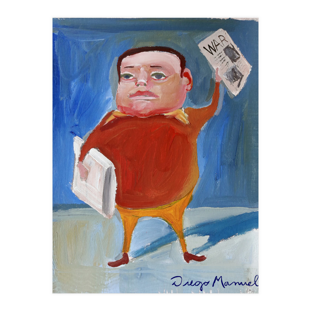 newspaper seller 2 (Print Only)