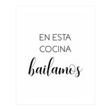 In This Kitchen We Dance (Spanish) (Print Only) thumbnail