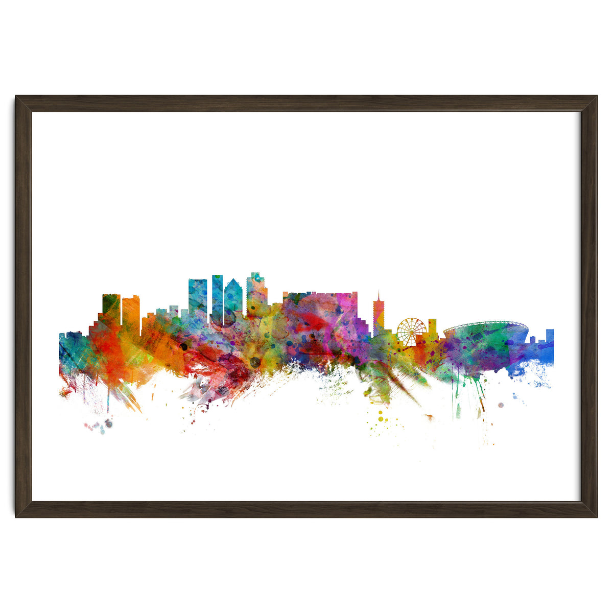 Cape Town South Africa Skyline