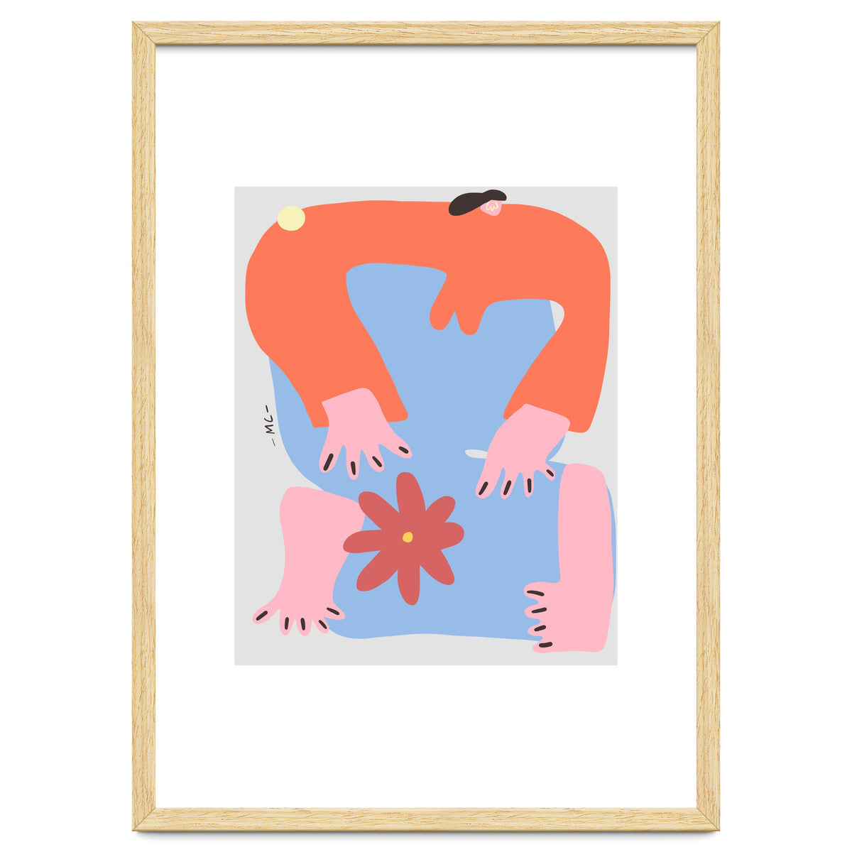 Women And The Flower