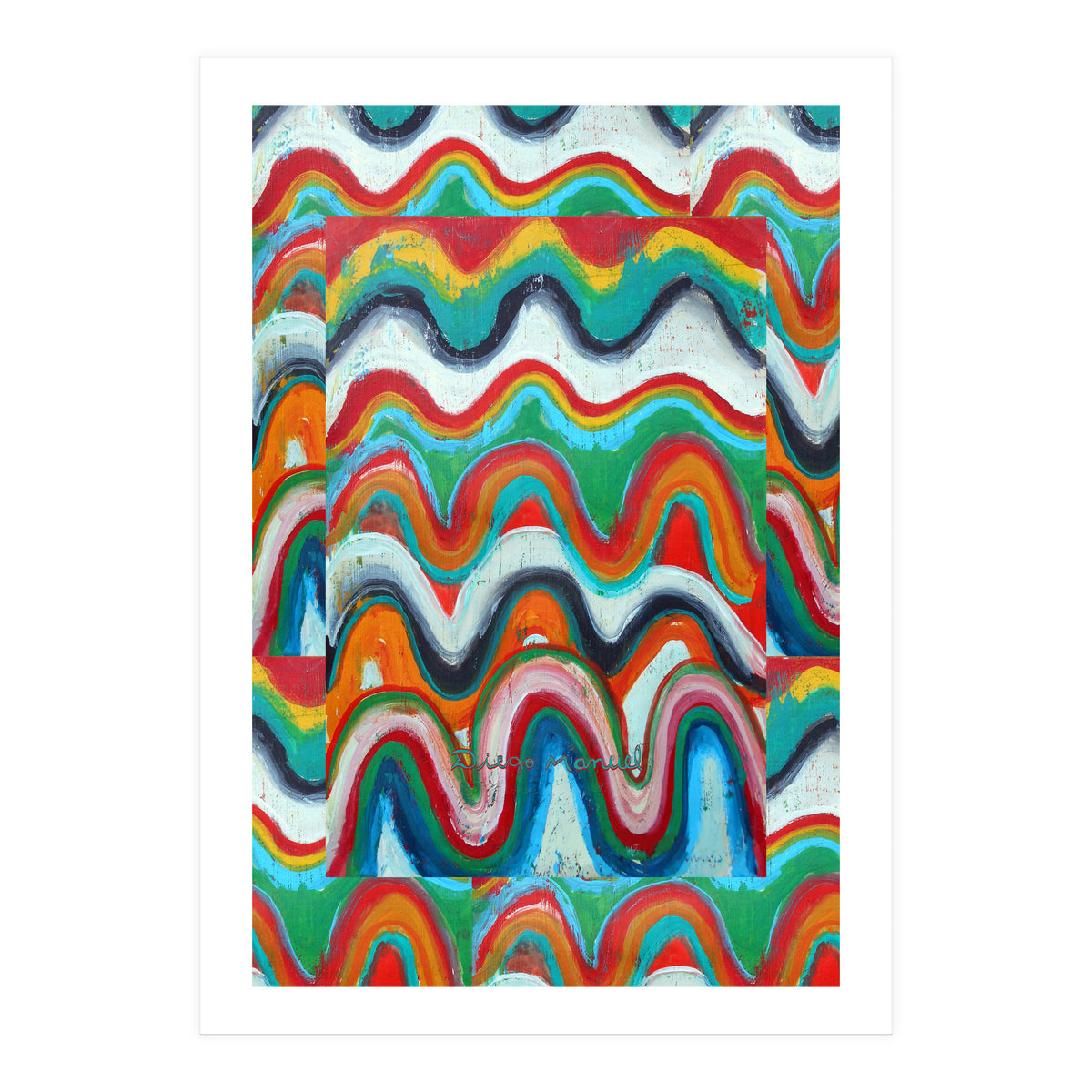 Pop Abstract A 6 (Print Only)