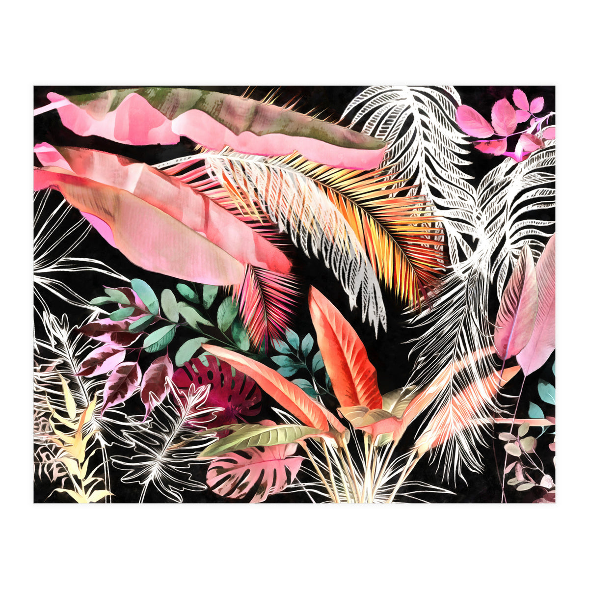 Tropical Foliage 05 (Print Only)