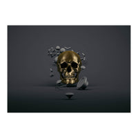 Golden Skull (Print Only)