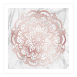 Rose Gold Mandala Star (Print Only) thumbnail
