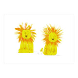Two Lions  (Print Only) thumbnail