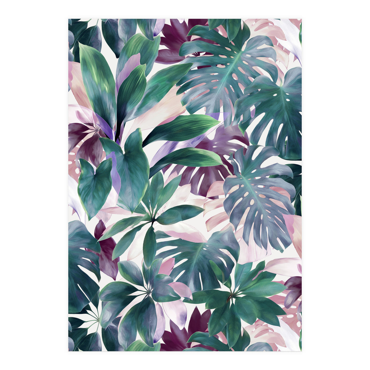 Tropical Emerald Jungle (Print Only)