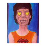 Mick and hearts (Print Only) thumbnail