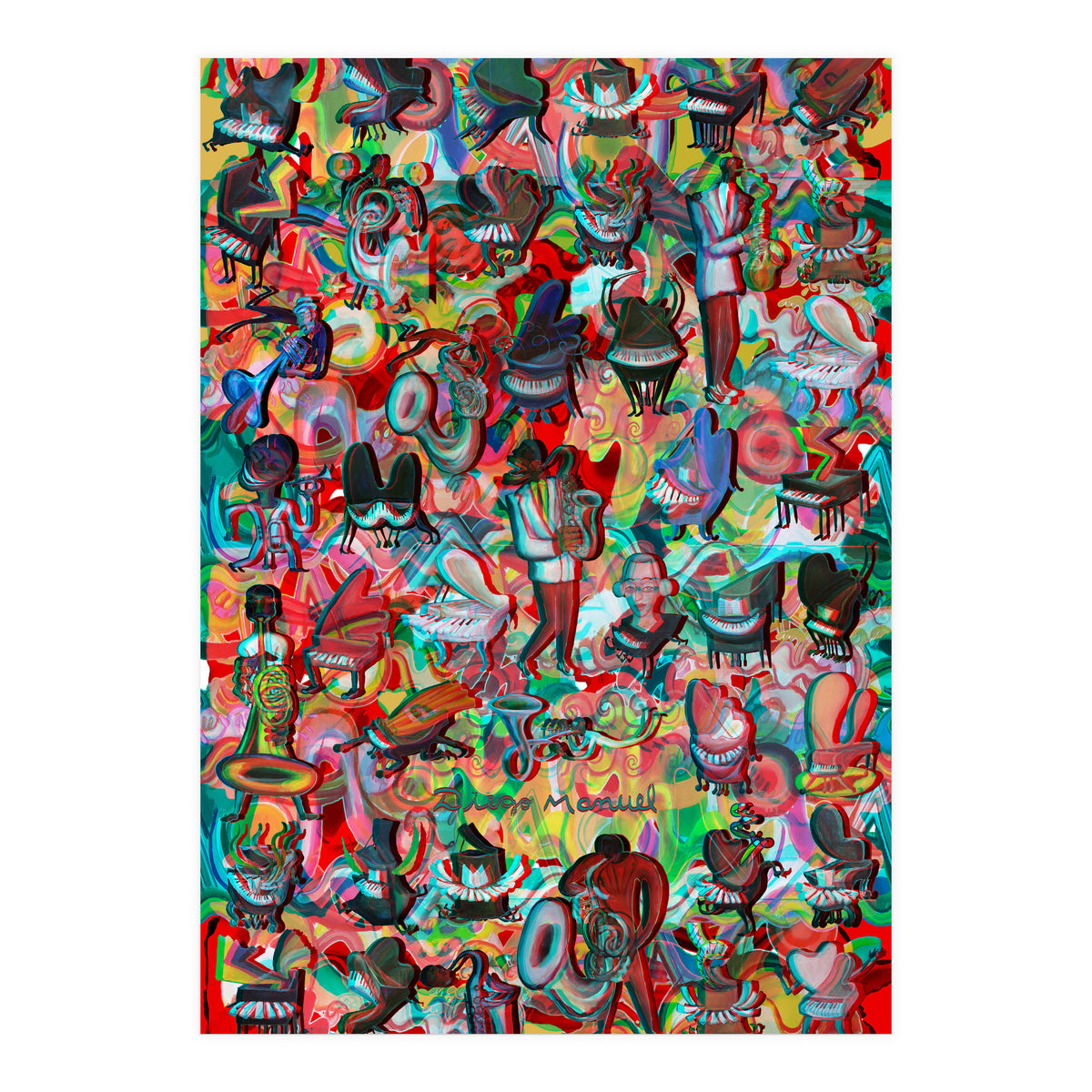 Comp Verano 4 2020 And Pianos 3d (Print Only)