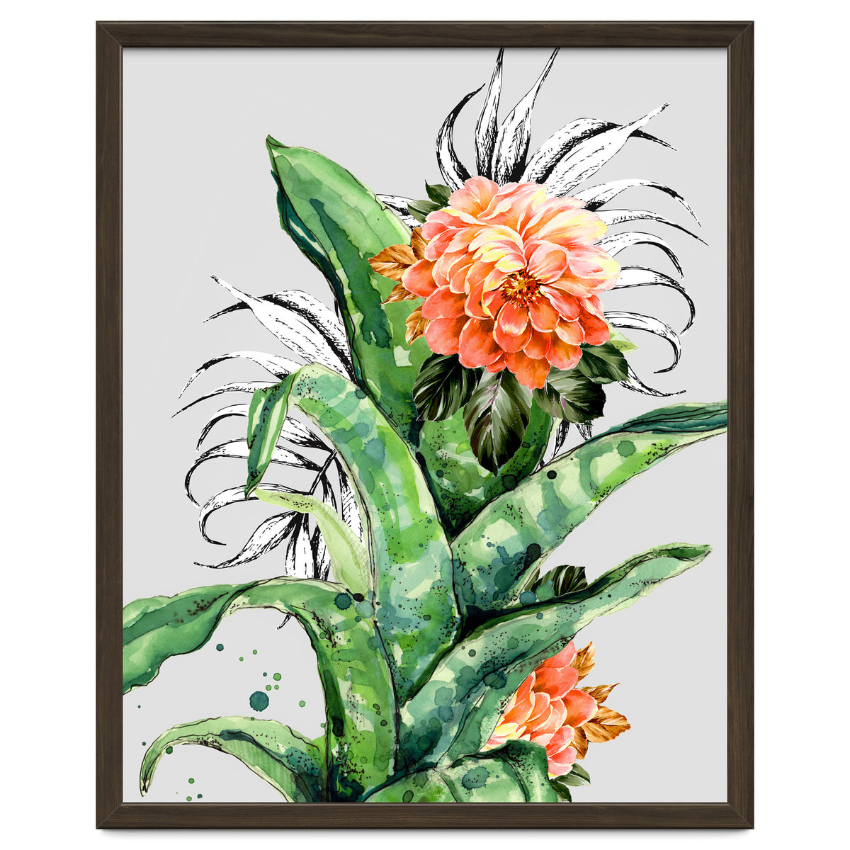 Collage of florid nature