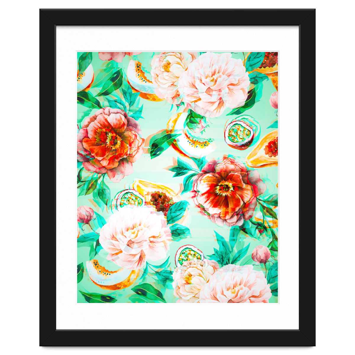 Tropical flowery fruit glitch