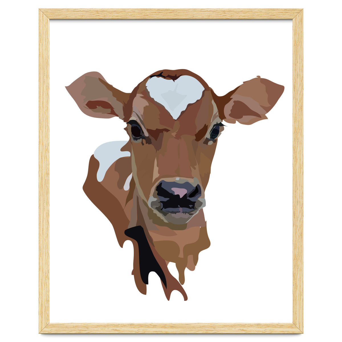 Cow with Heart