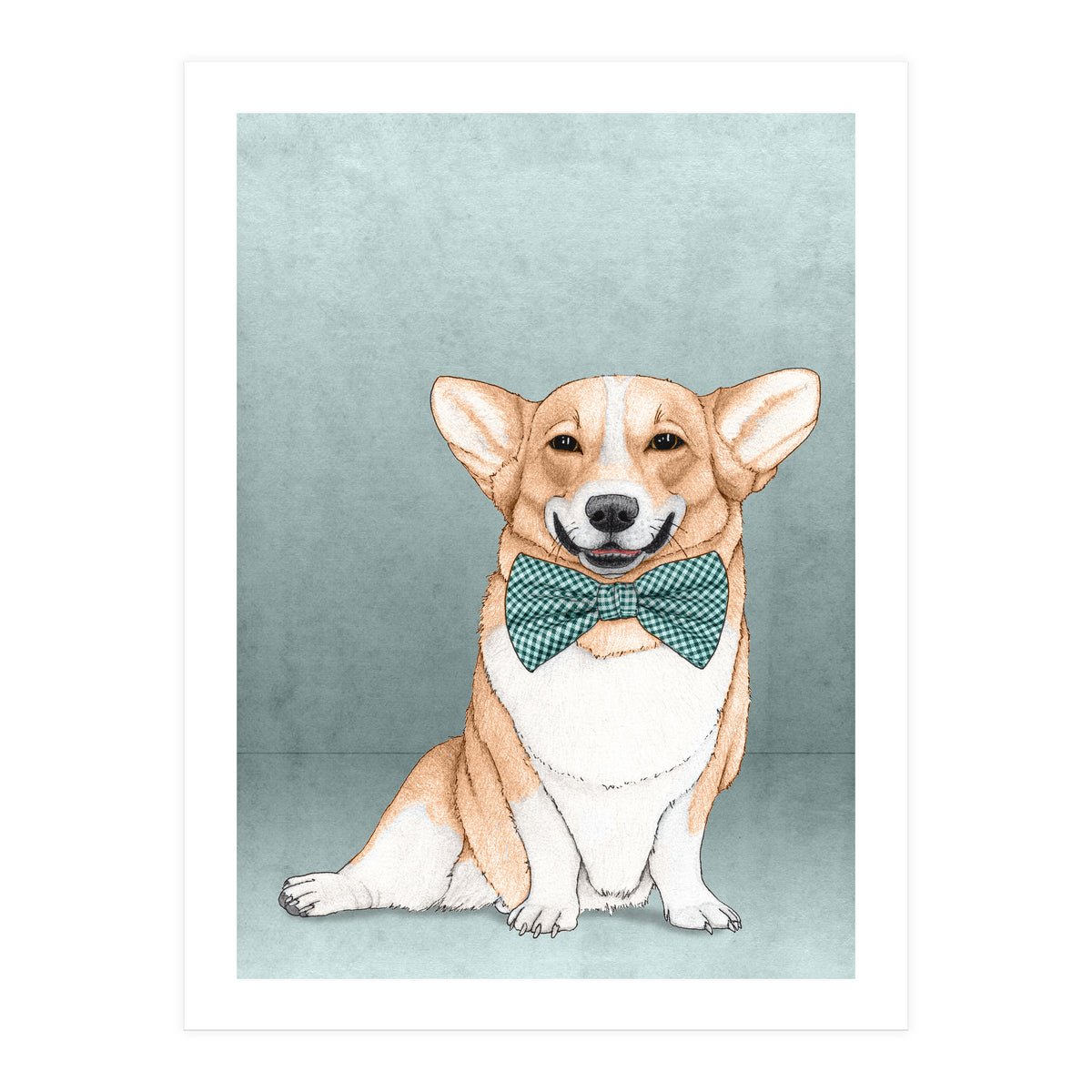 Corgi Dog (Print Only)