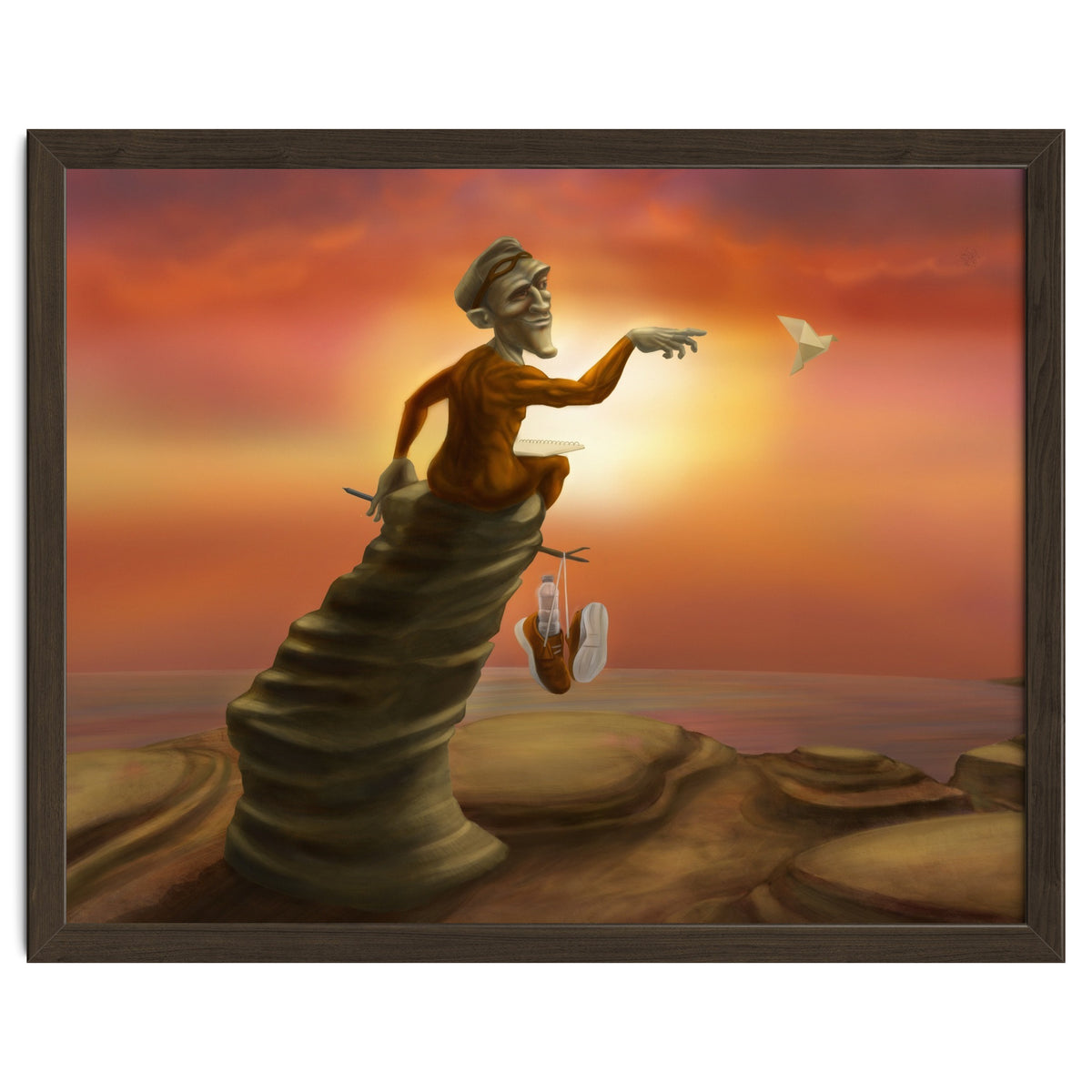 Superhero on a break