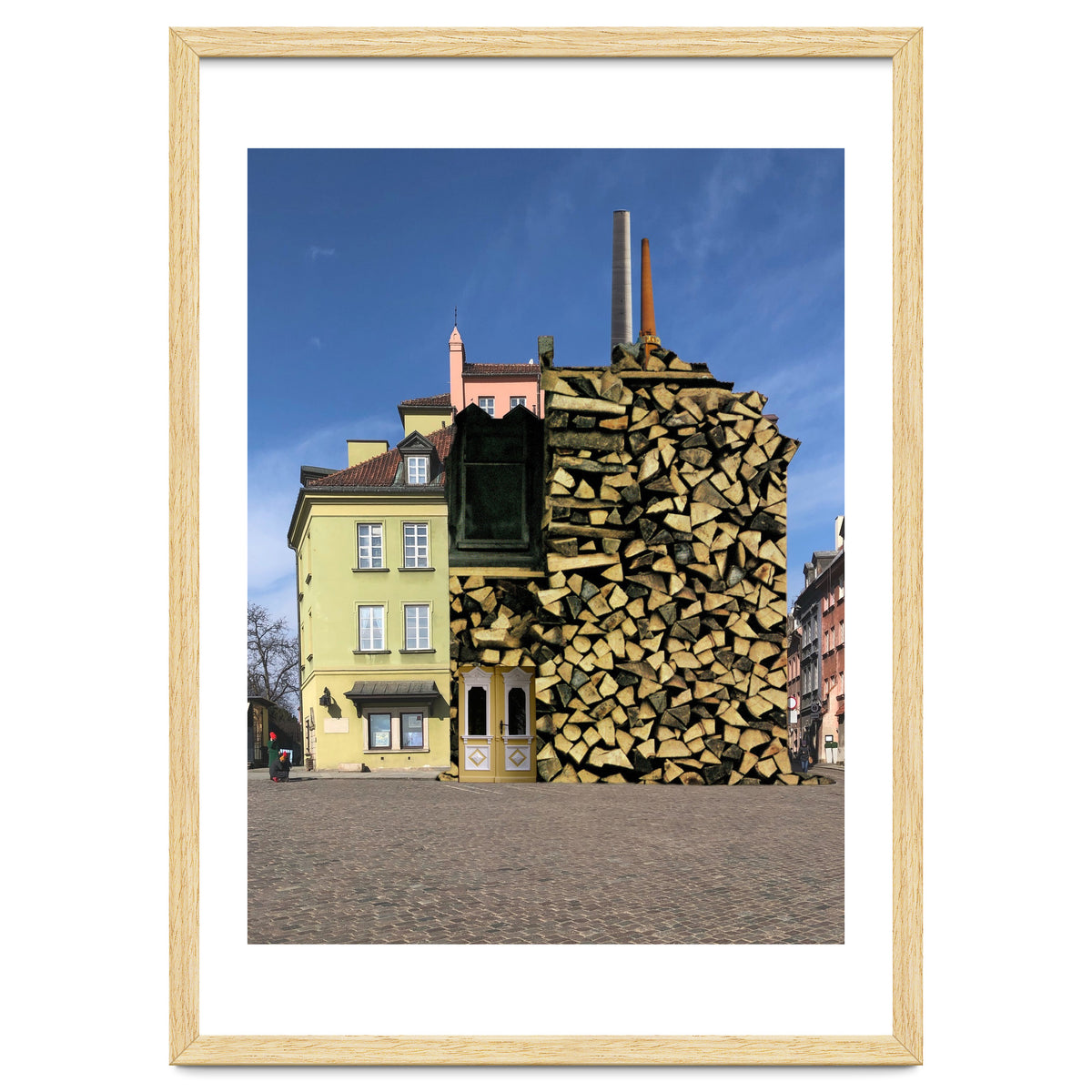 Holz Vor Der Hütten