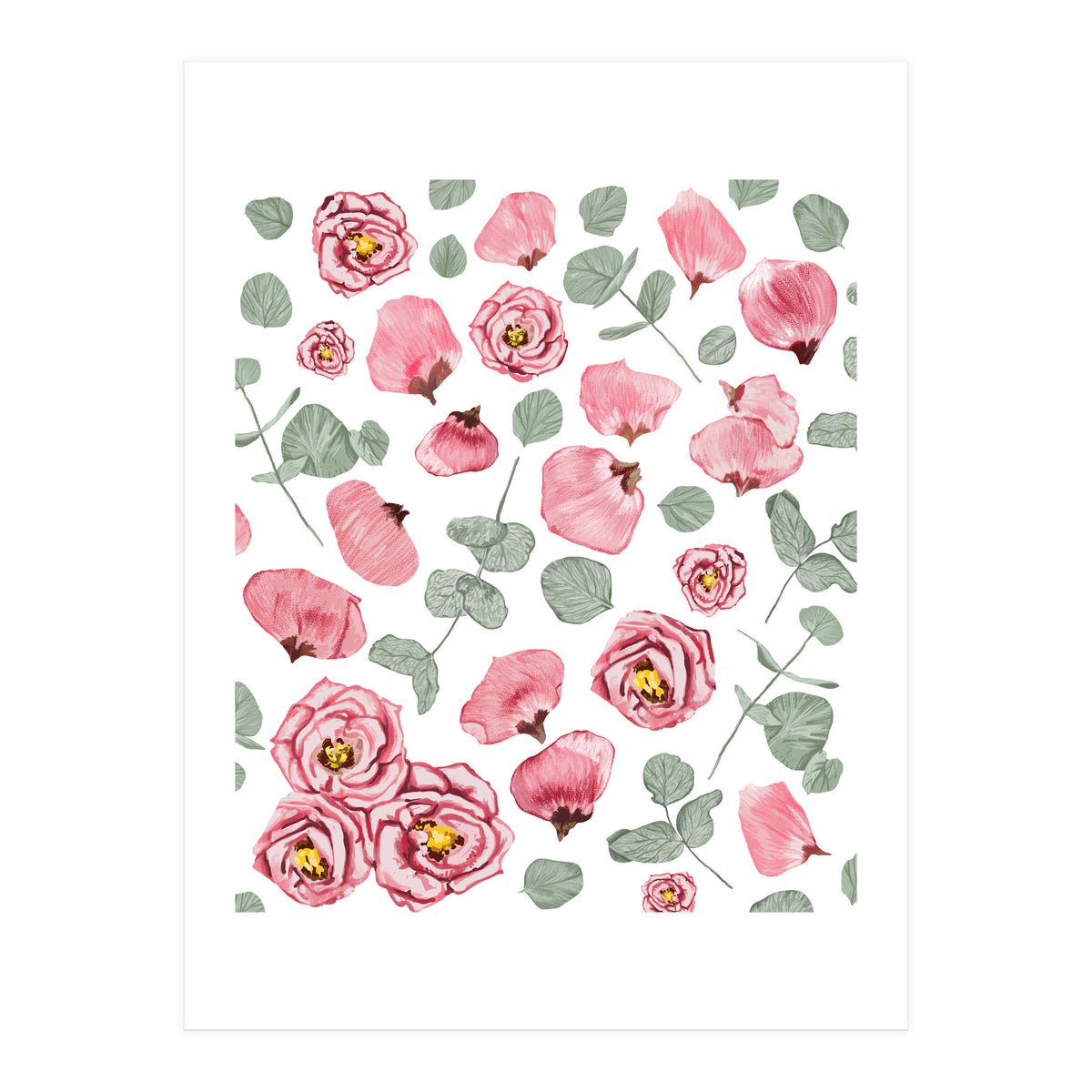 Rosy Romance (Print Only)