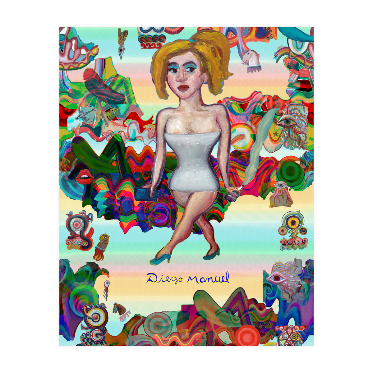 Graffitis 2021 Tapiz 89 (Print Only)