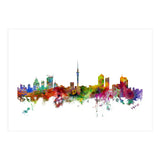 Auckland New Zealand Skyline (Print Only) thumbnail