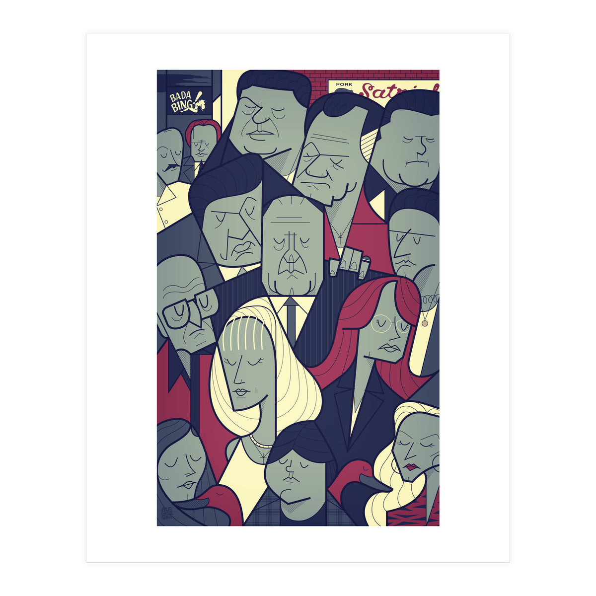 Sopranos (Print Only)