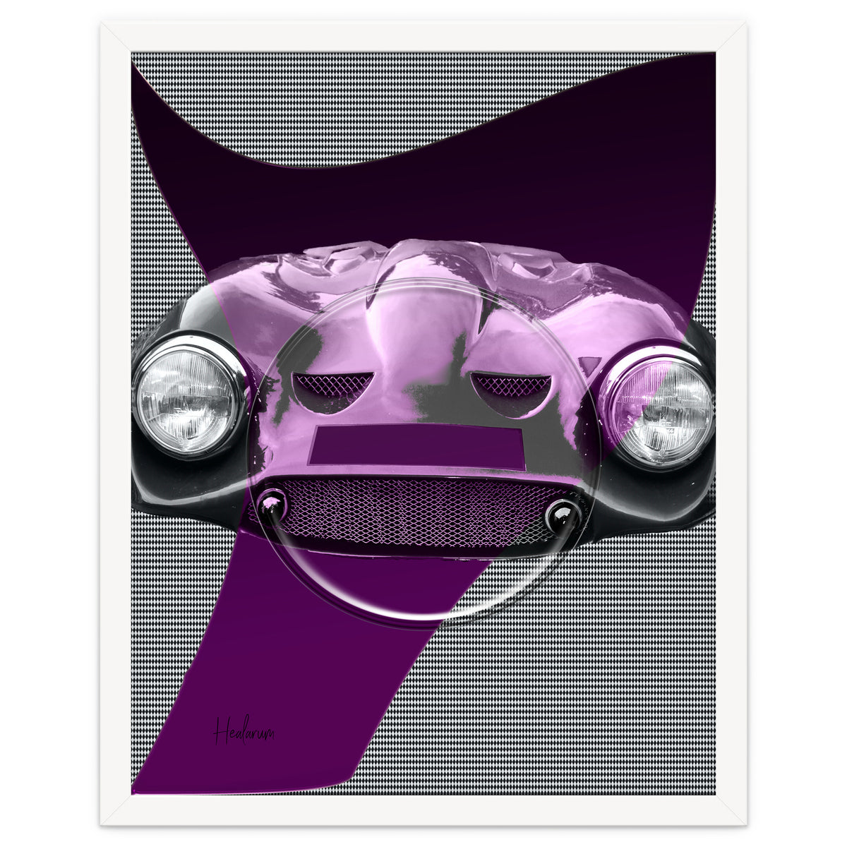 Emoji & Cars purple