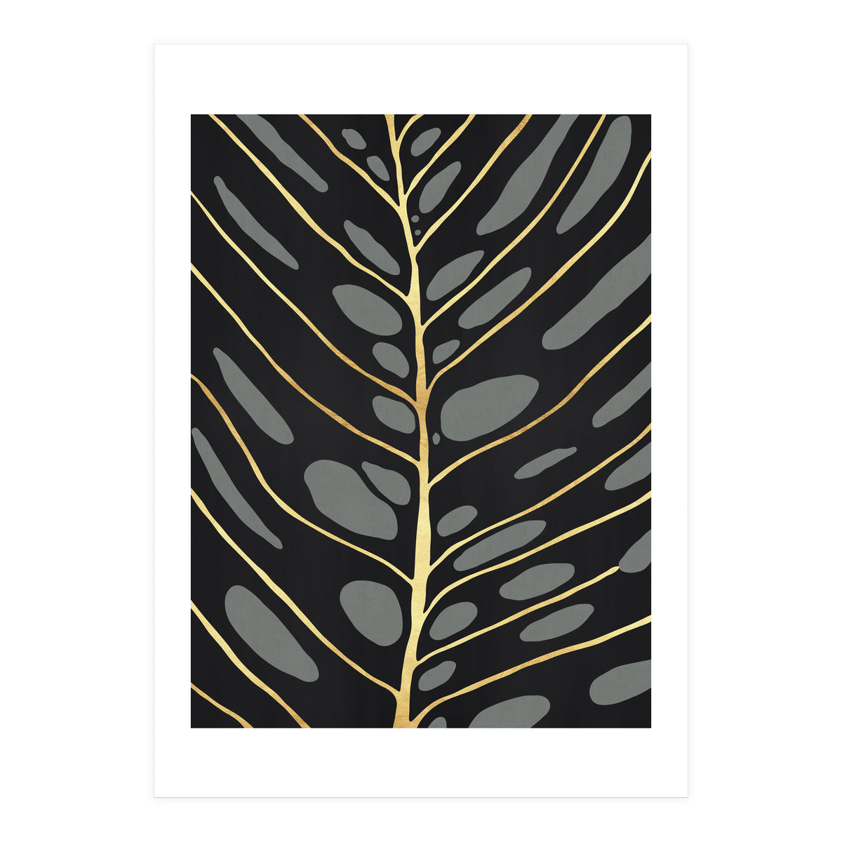 Golden Leaf 05 (Print Only)