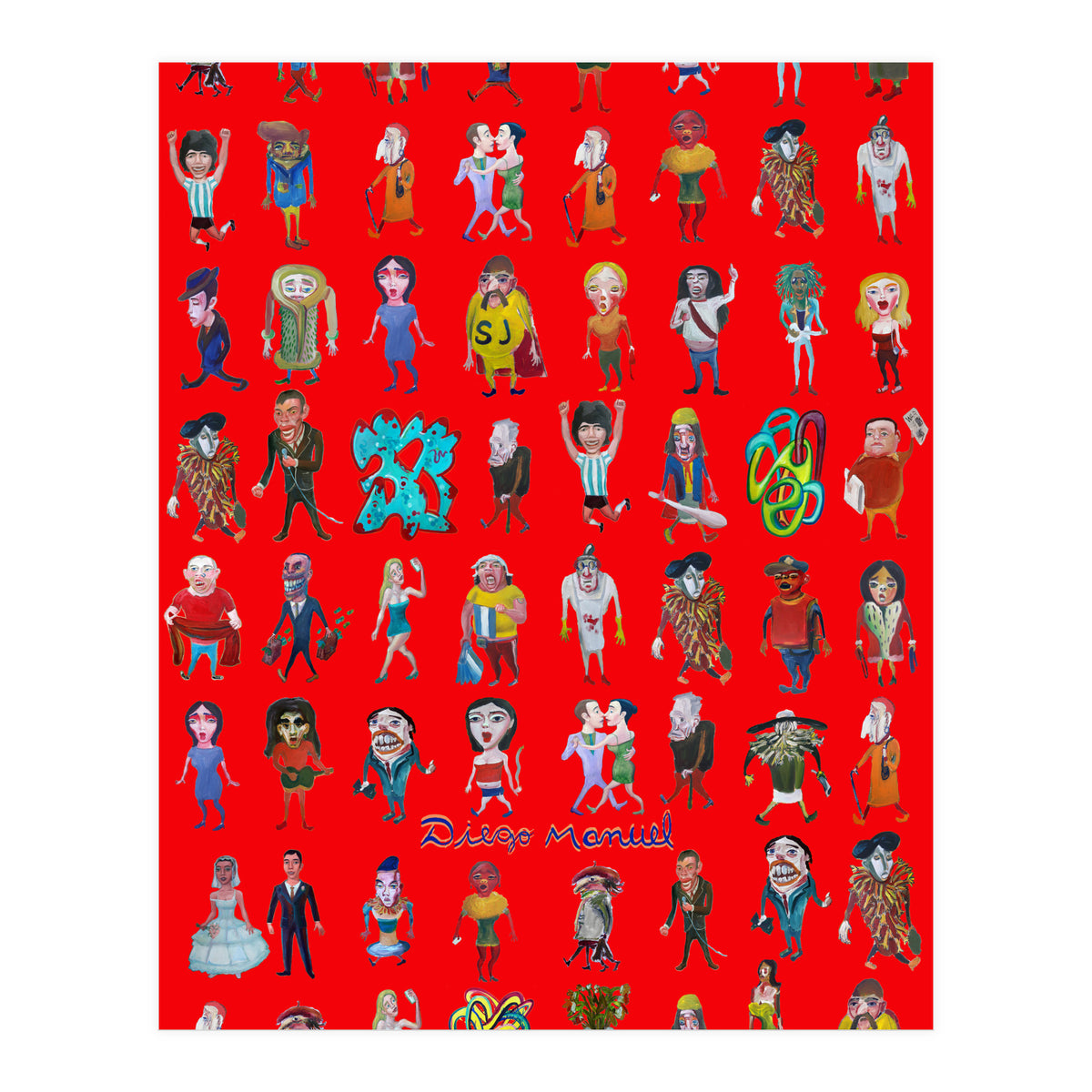 Gente Del Barrio B (Print Only)