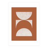 Mid-Century Modern No.21 - Woodblock Print (Print Only) thumbnail
