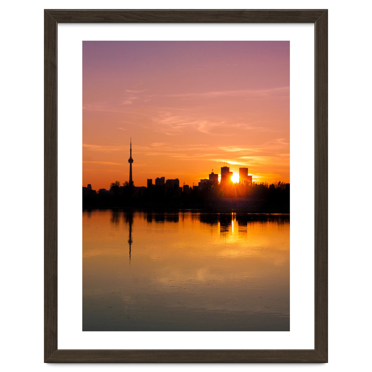 Leslie Street Spit Toronto Canada Sunset