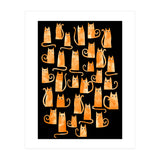 Ginger Cats Dark (Print Only) thumbnail