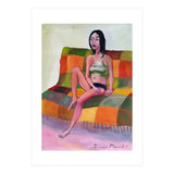 Chica En El Futon (Print Only) thumbnail