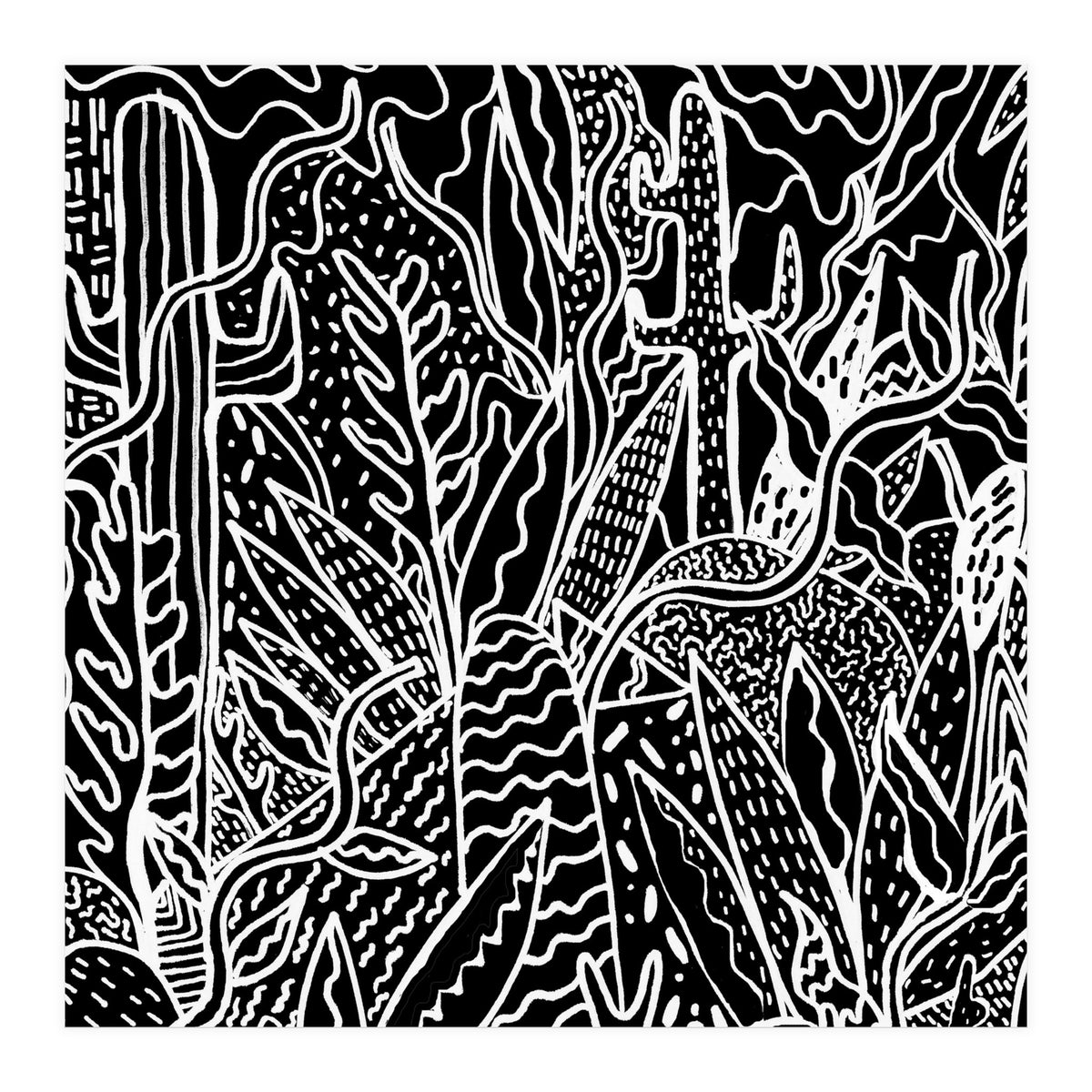 The Garden Ohh Deer (Print Only)