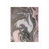 Pink and gray marbled paper  (Print Only) thumbnail