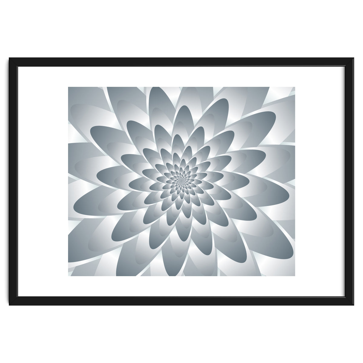 Swirl Flower Pattern