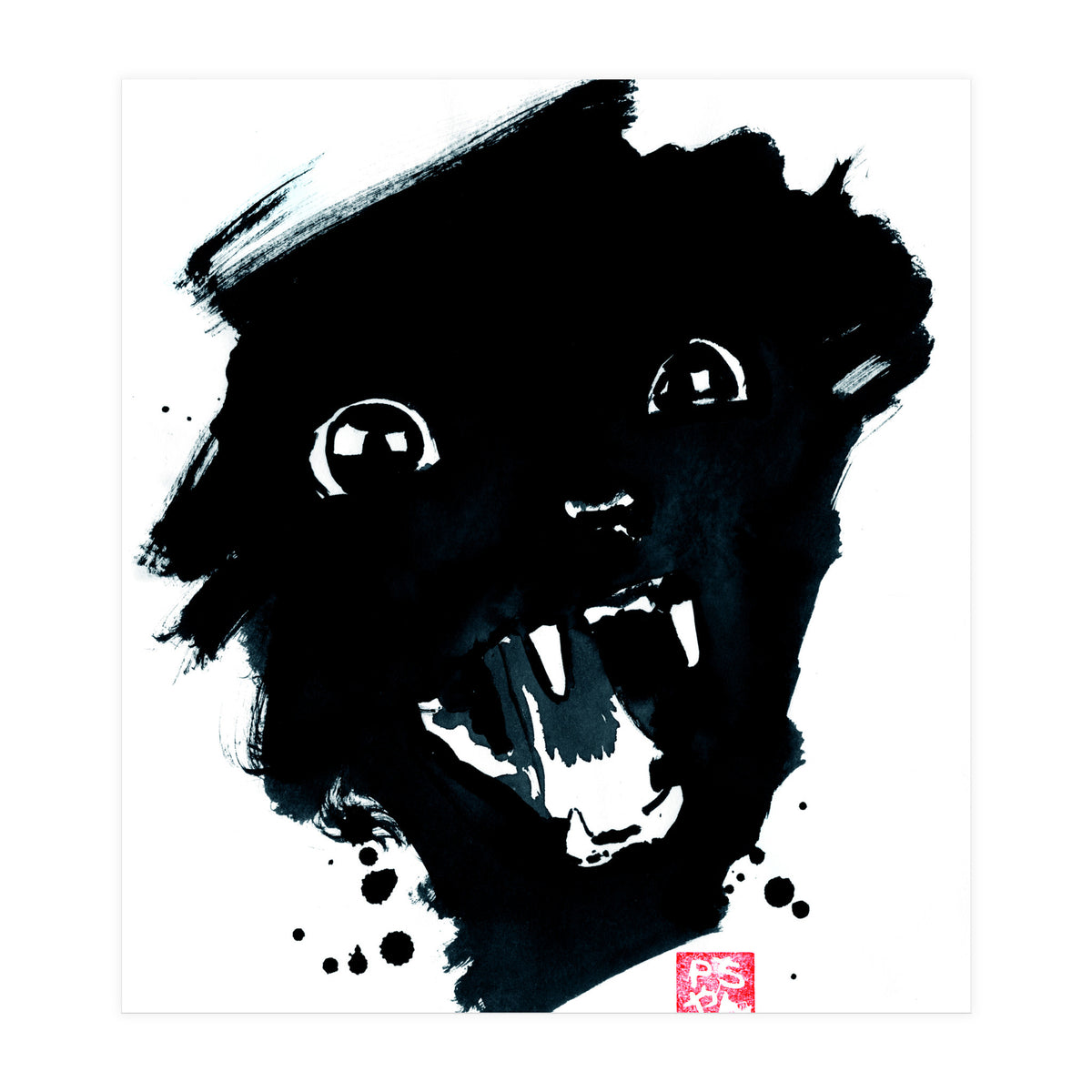 Scream Cat (Print Only)