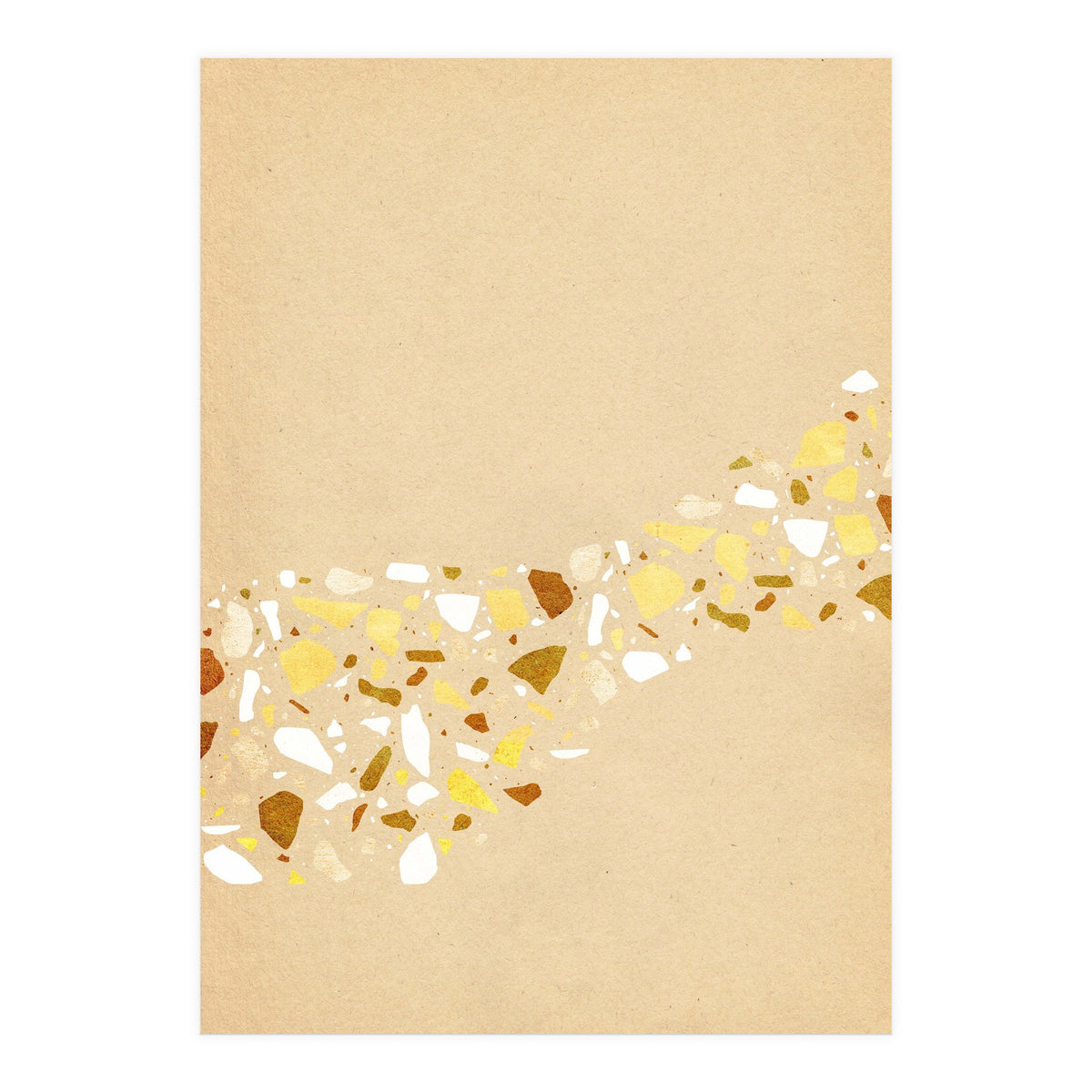 Abstract terrazzo pattern (Print Only)