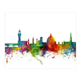 Florence Italy Skyline (Print Only) thumbnail