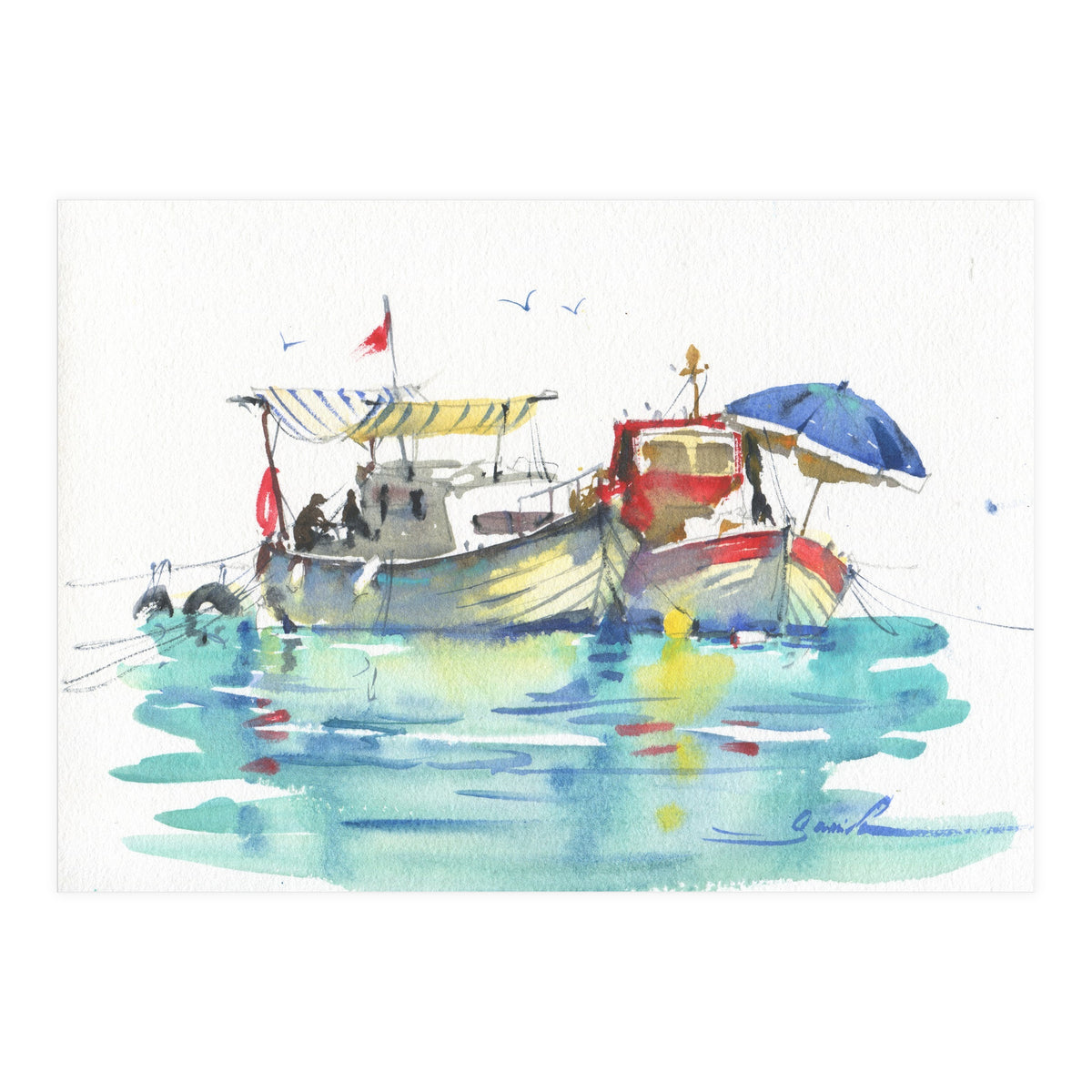 Boats (Print Only)