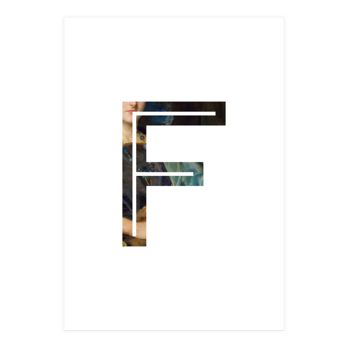 Letter F - (Impress) (Print Only)